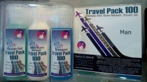 Travel pack Men (Σαμπουάν - After Shave Balsam - Αφρόλουτρο)
