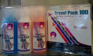 Travel pack Women (Σαμπουάν - Conditioner - Αφρόλουτρο)