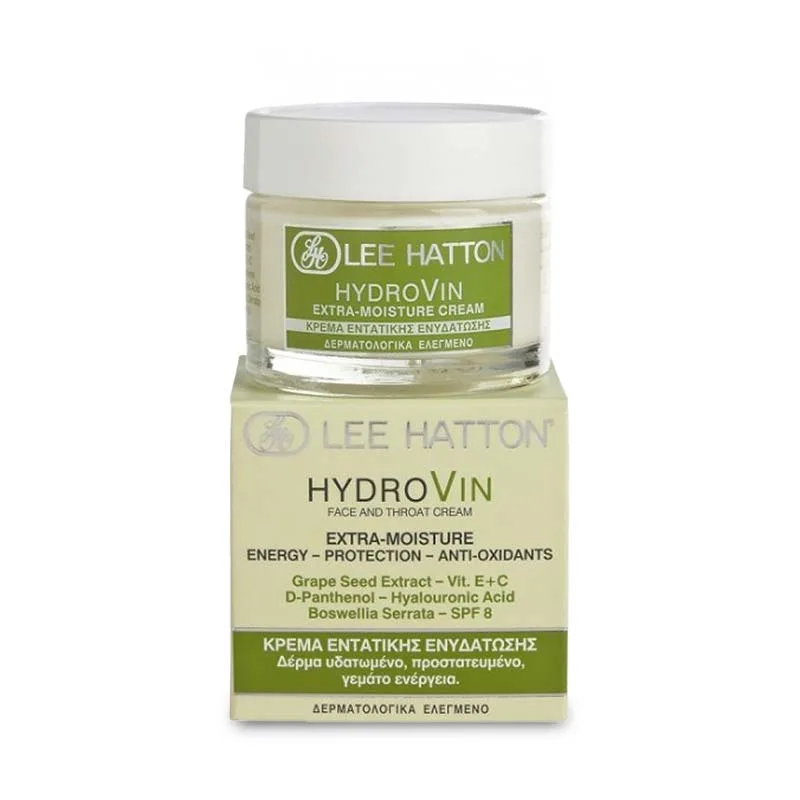 Κρέμα εντατικής ενυδάτωσης και τόνωσης Hydrovin Lee Hatton 50ml