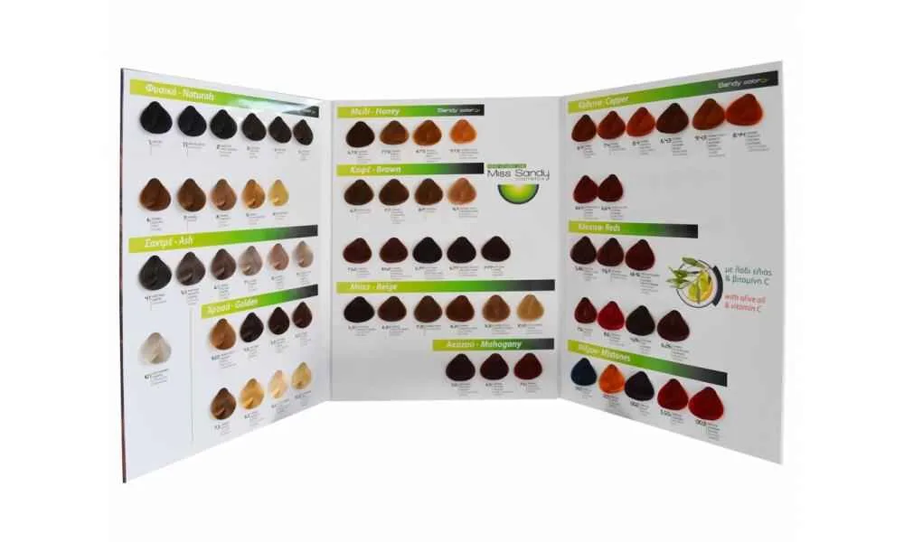 Βαφές Μαλλιών Miss Sandy με λάδι ελιάς και βιταμίνη C