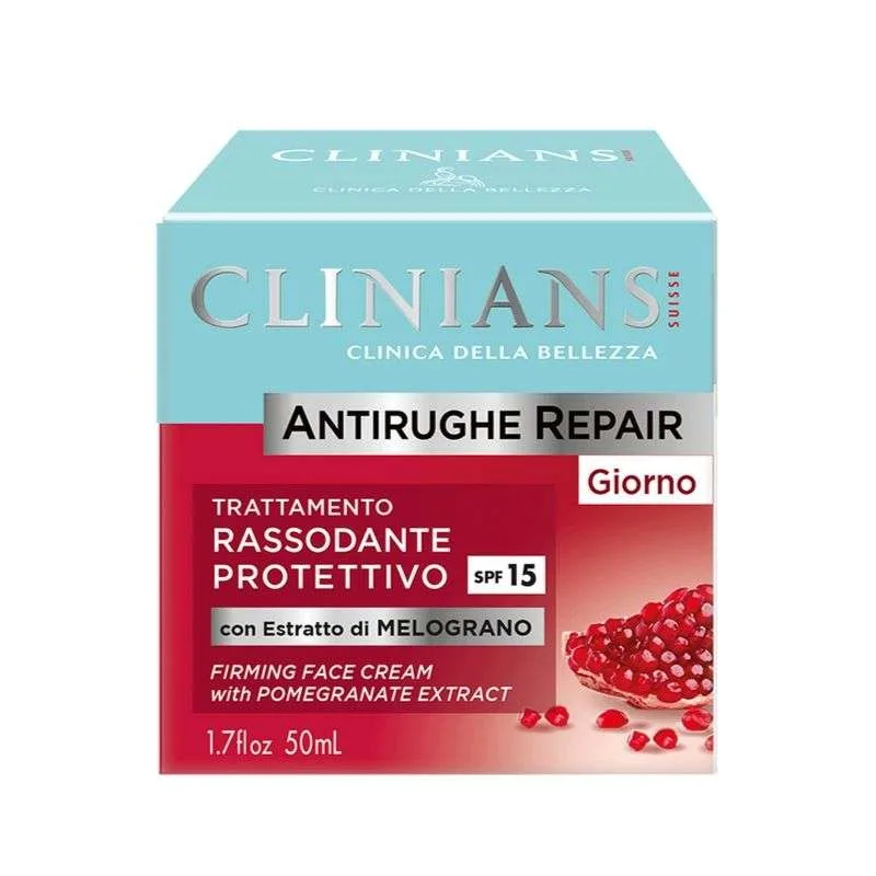 CLINIANS ΑΝΤΙΡΥΤΙΔΙΚΗ ΠΡΟΣΩΠΟΥ ΗΜΕΡΑΣ ΜΕ ΡΟΔΙ 50ML