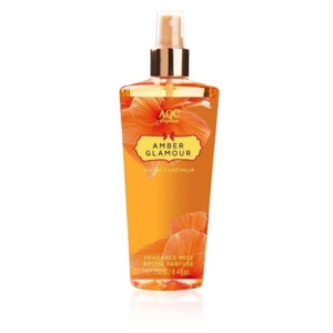 AQC fragrances Body Mist 250ml Spray Amber Glamour