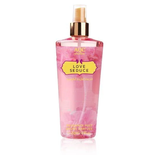 AQC fragrances Body Mist 250ml Spray Love Seduce