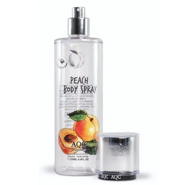 AQC fragrances Body Mist Spray Peach 200ml