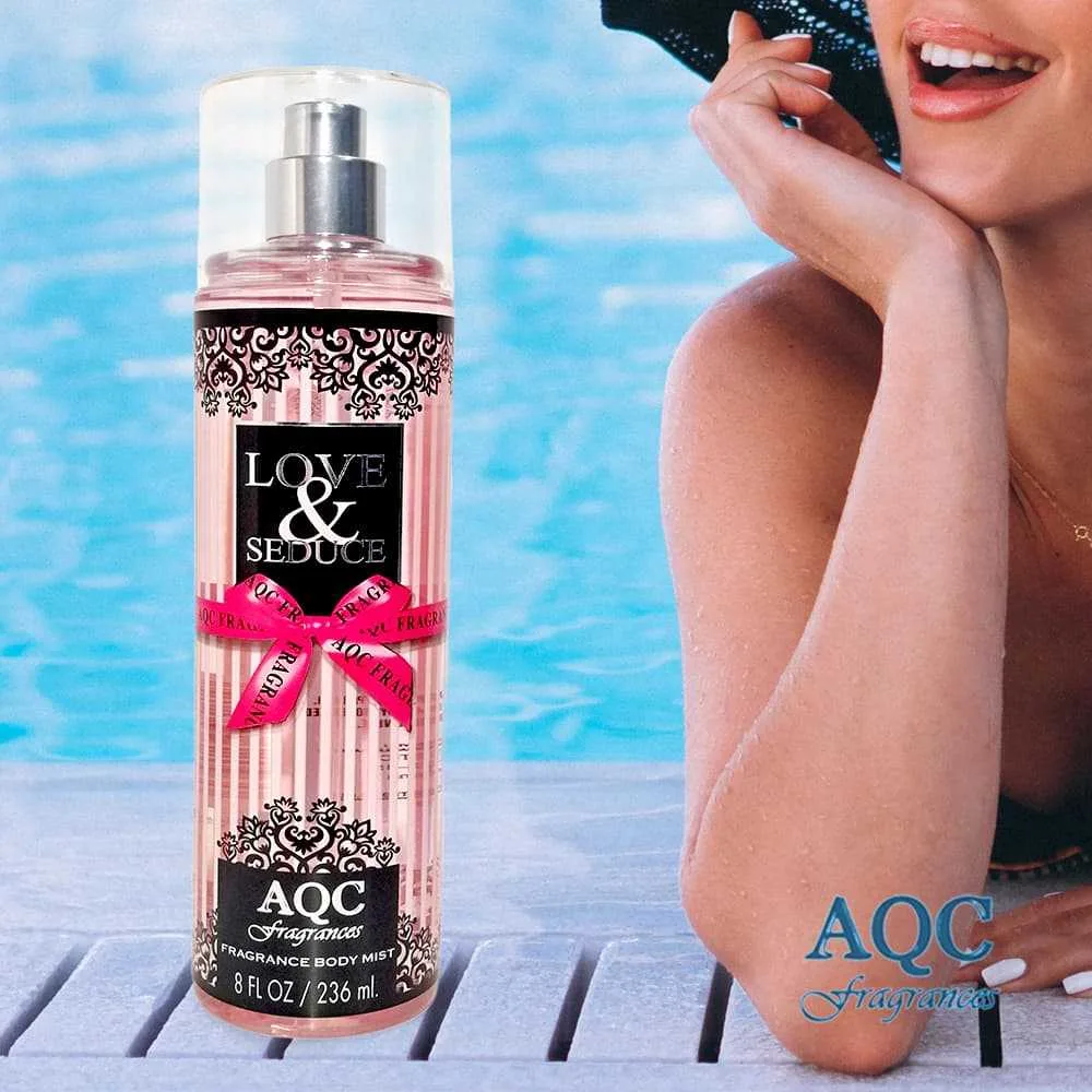 AQC fragrances Body Mist 236ml Spray Love & Seduce