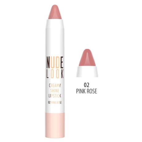 Golden Rose Nude Look Creamy Lipstick 02 Pink Rose 3.5gr