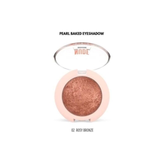 Golden Rose Nude Look Pearl Baked Eyeshadow 02 Rosy Bronze 2.5gr