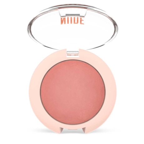 Golden Rose Nude Look Face Baked Blusher Peachy Nude