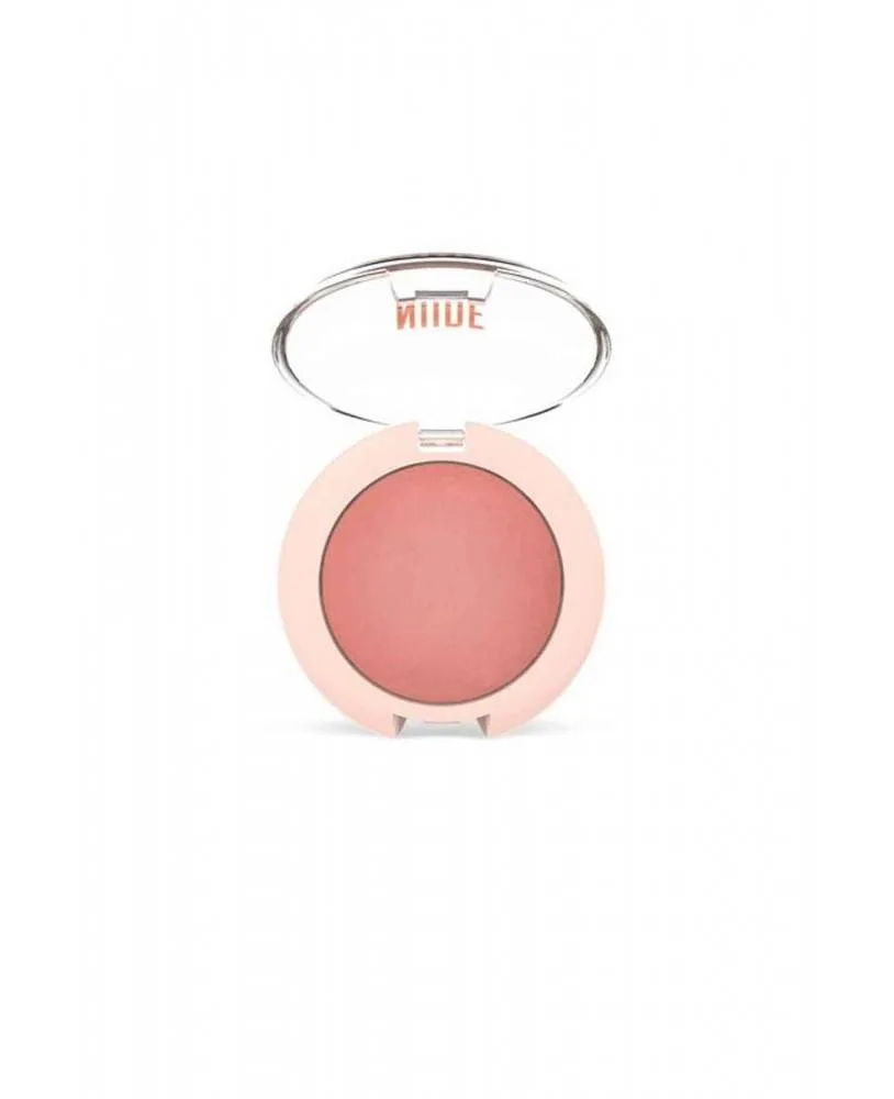Golden Rose Nude Look Face Baked Blusher Peachy Nude