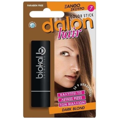 Dalon Hair Color Dark Blond Στικ Κάλυψης Ξανθό Σκούρο
