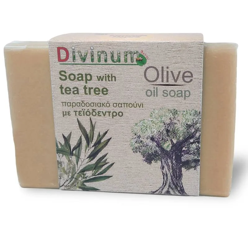 Divinum Χειροποίητo Σαπούνι ελαιολάδου Tεϊόδεντρο 100gr