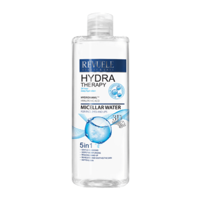 Micellar Water REVUELE Hydra Therapy 5 in1 για πρόσωπο,ματιά & χείλη