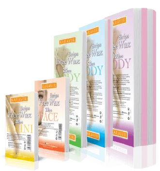 Karaver FreeWax Strips Ταινίες για Αποτρίχωση με Κερί