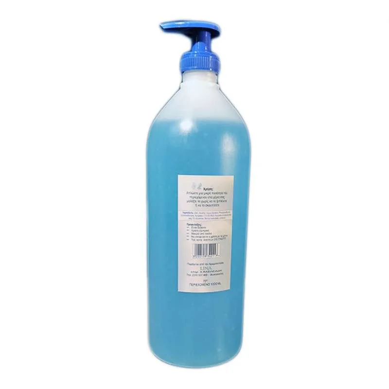 Hand Cleaner Αντισηπτικό Gel χεριών 70 βαθμών 1000ml με αντλία Lina