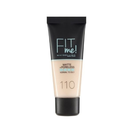 Maybelline Fit Me make up Matte and Poreless foundation 110 Porcelain