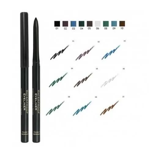 Golden Rose Waterproof Eyeliner Pencil Μηχανικό Αδιάβροχο Μολύβι Ματιών
