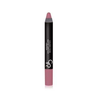 Matte lipstick Crayon Golden Rose Κραγιόν Μολύβι No 10