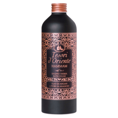 Tesori d’Oriente Bath Cream Hammam -Argan Oil and Orange Blossom 500 ml