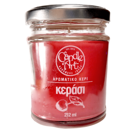 Candle n' Art Φυτικό Αρωματικό Κερί Κεράσι 212ml