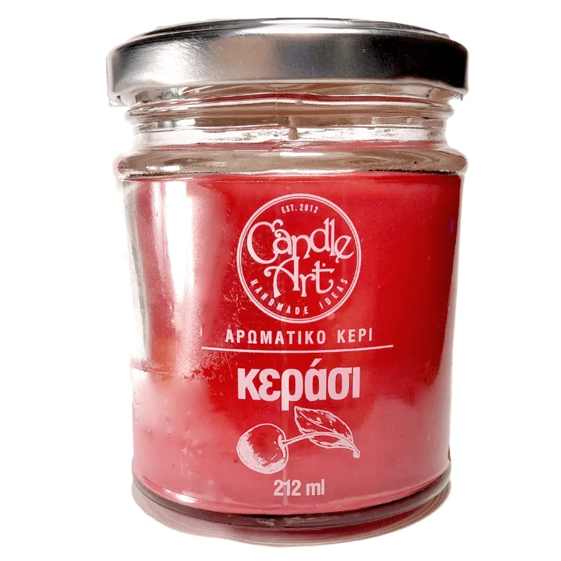 Candle n' Art Φυτικό Αρωματικό Κερί Κεράσι 212ml