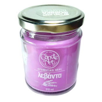 Candle n' Art Φυτικό Αρωματικό Κερί Λεβάντα 212ml