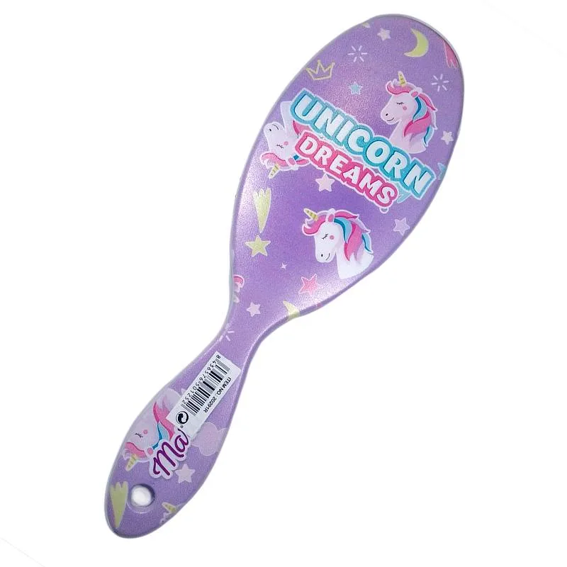 Martinelia Magic Unicorn Hair Brush Purple Βούρτσα Μαλλιών για Κορίτσια