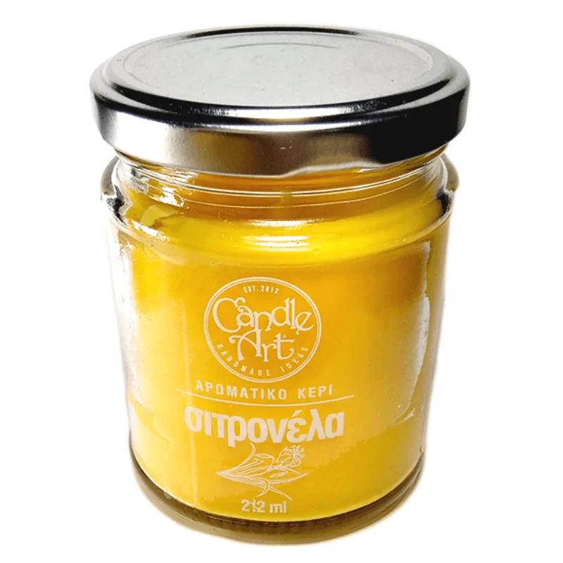 Candle n' Art Φυτικό Αρωματικό Κερί Σιτρονέλα 212ml