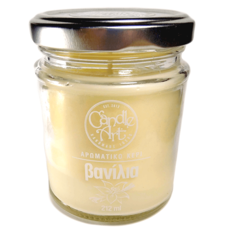Candle n' Art Φυτικό Αρωματικό Κερί Βανίλια 212ml