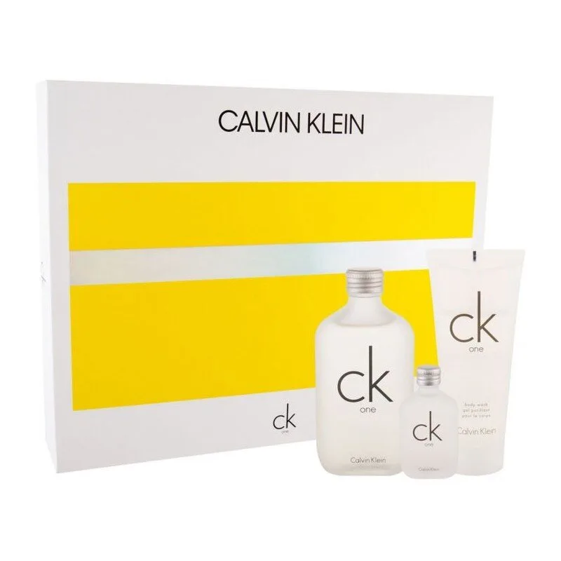 Calvin Klein Ck One Unisex Giftset Άρωμα EDT 100ml Άρωμα EDT 15ml Body Wash 100ml & Extra Spray