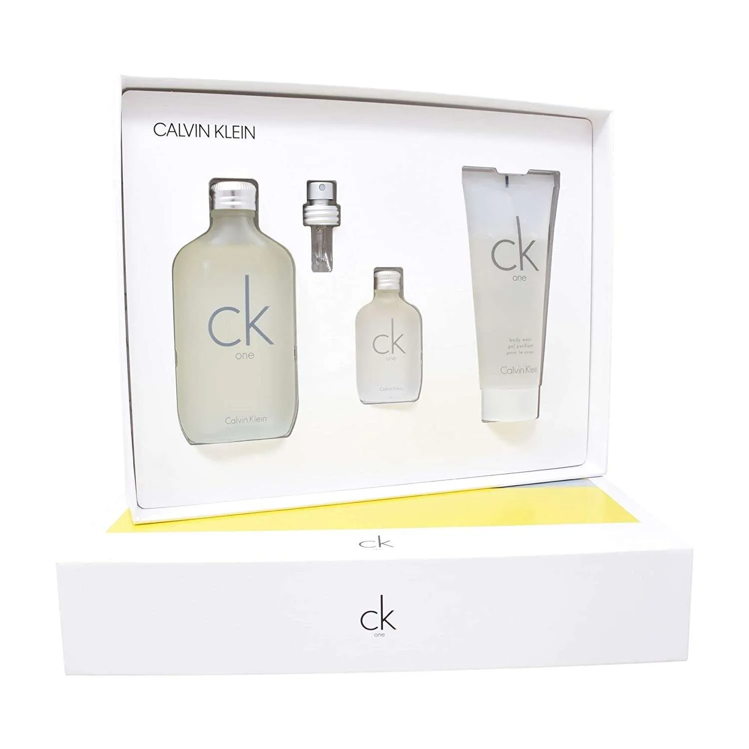 Calvin Klein Ck One Unisex Giftset Άρωμα EDT 100ml Άρωμα EDT 15ml Body Wash 100ml & Extra Spray Calvin Klein Ck One Unisex Giftset Άρωμα EDT 100ml Άρωμα EDT 15ml Body Wash 100ml & Extra Spray