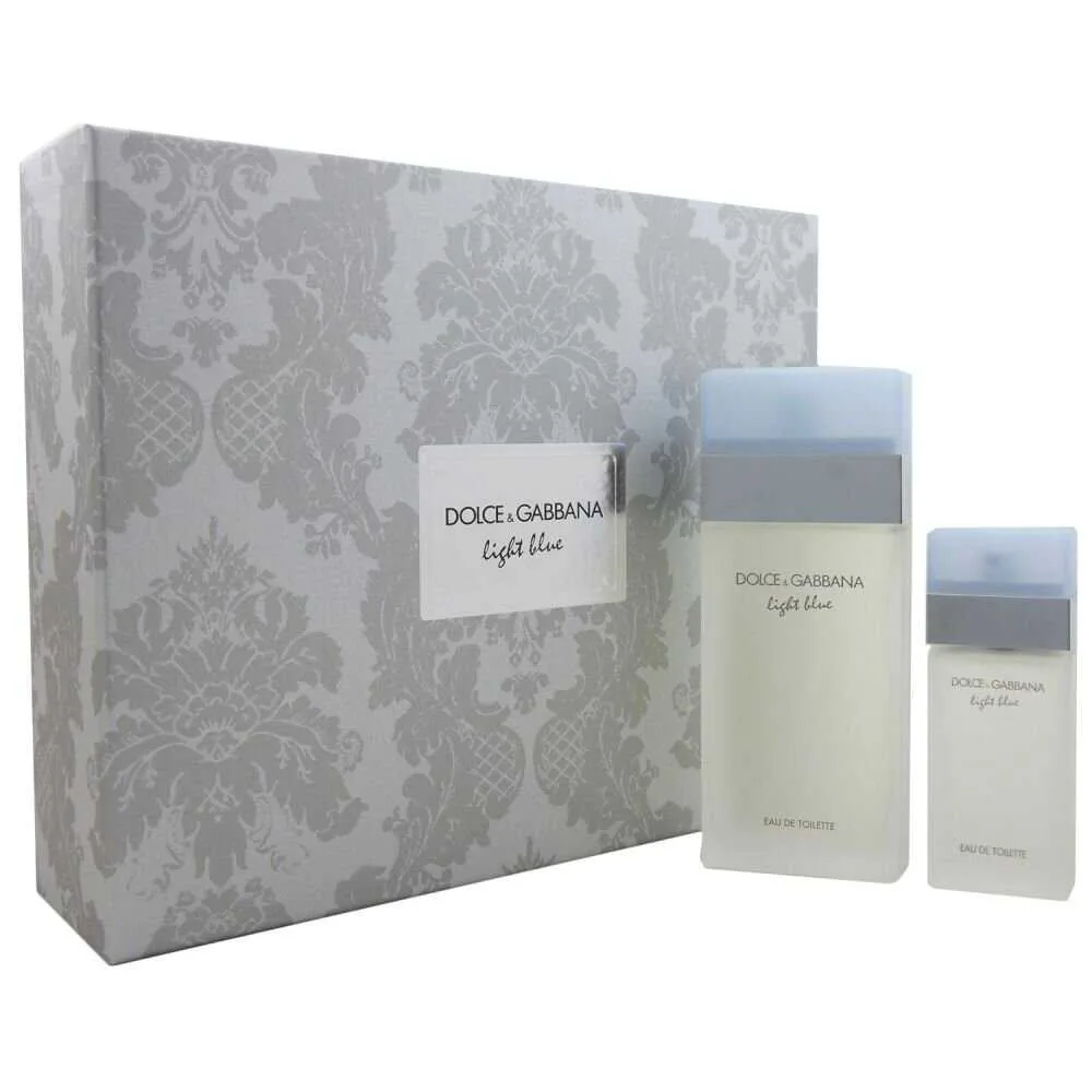 Dolce & Gabbana Light Blue Women's Giftset Άρωμα EDT 100ml Άρωμα EDT 25ml