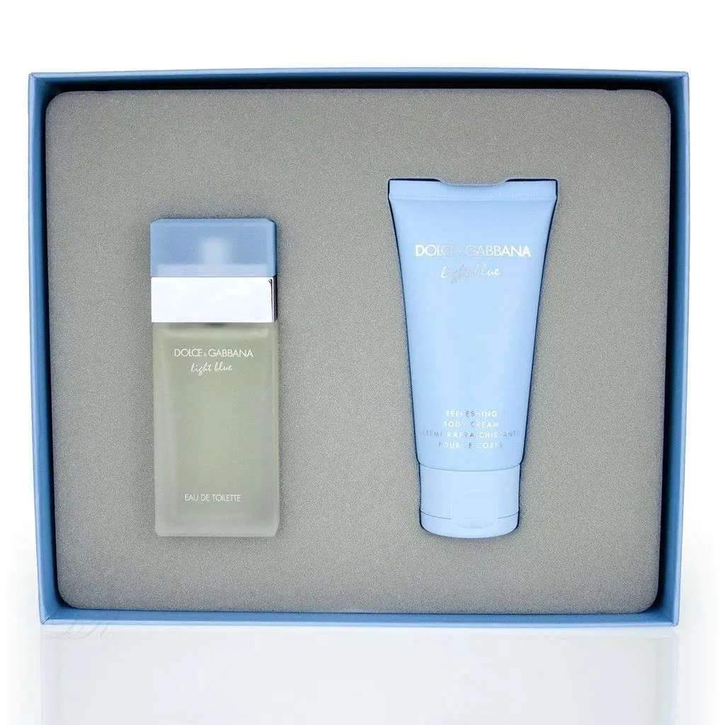 Dolce & Gabbana Light Blue Women's Giftset Άρωμα EDT 25ml Body Cream 50ml Dolce & Gabbana Light Blue Women's Giftset Άρωμα EDT 25ml Body Cream 50ml