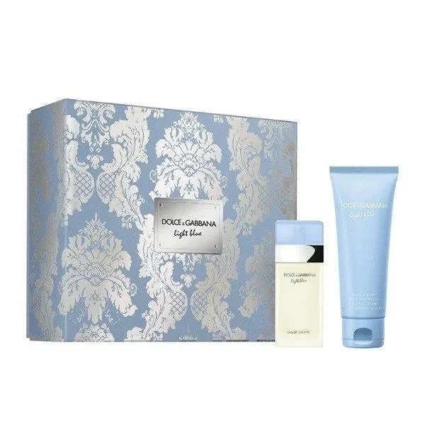Dolce & Gabbana Light Blue Women's Giftset Άρωμα EDT 25ml Body Cream 50ml