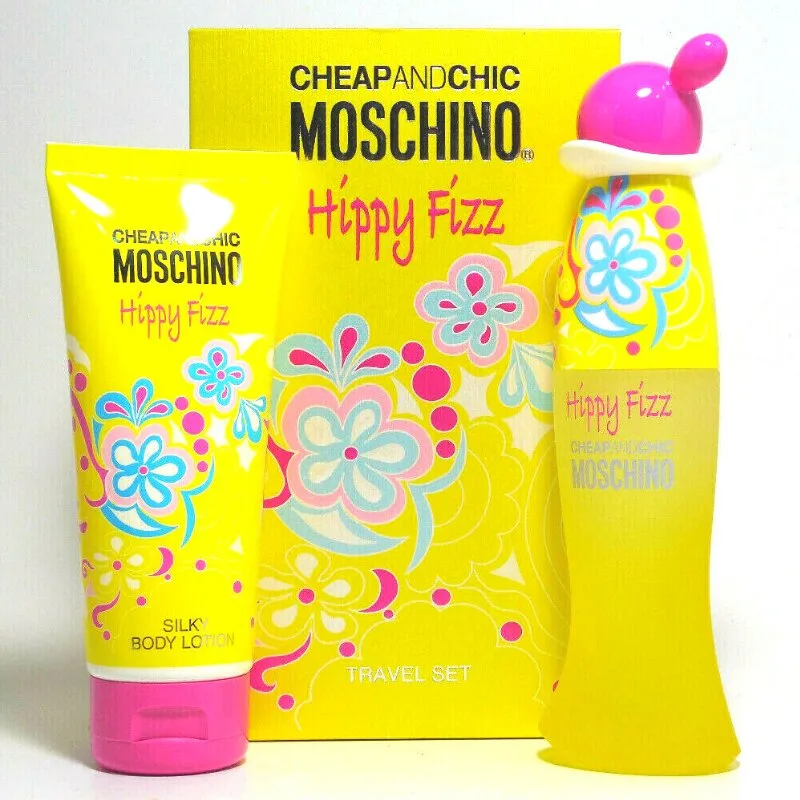 Moschino Cheap & Chic Hippy Fizz Women Gift Set - Άρωμα EDT 50ml, Γαλάκτωμα 100ml (2) Moschino Cheap & Chic Hippy Fizz Women Gift Set - Άρωμα EDT 50ml, Γαλάκτωμα 100ml