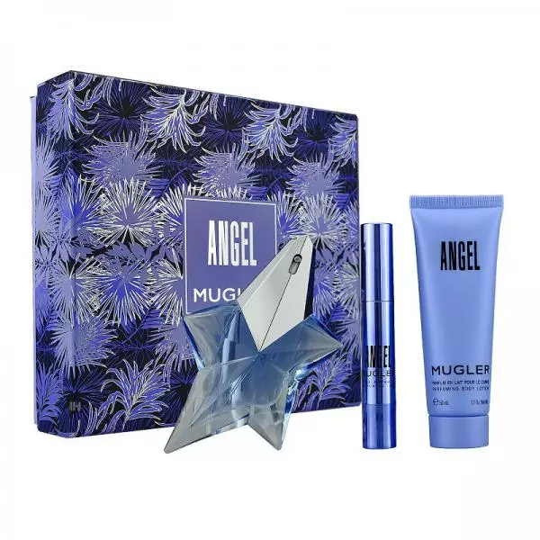 Mugler Angel Women's Giftset Άρωμα EDP 25ml Άρωμα EDP σε στυλό 3gr Body Lotion 50ml