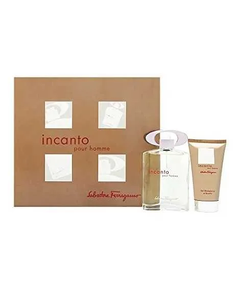 Salvatore Ferragamo Incanto Men's Giftset Άρωμα EDT 50ml Σαμπουάν-Αφρόλουτρο 50ml