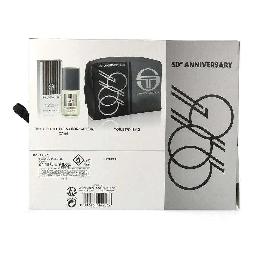 Sergio Tacchini Men's Giftset Άρωμα EDT 27ml & Νεσεσέρ 21 x 18 x 6 cm (3) Sergio Tacchini Men's Giftset Άρωμα EDT 27ml & Νεσεσέρ 21 x 18 x 6 cm