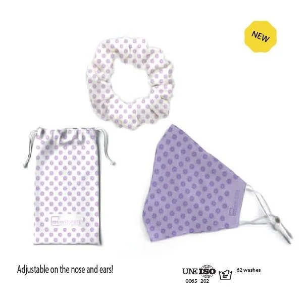 IDC Institute Πακέτο Μάσκα προστασίας - Λαστιχάκι - Θήκη Μάσκας Πουά IDC Institute Πακέτο Μάσκα προστασίας - Λαστιχάκι - Θήκη Μάσκας Πουά