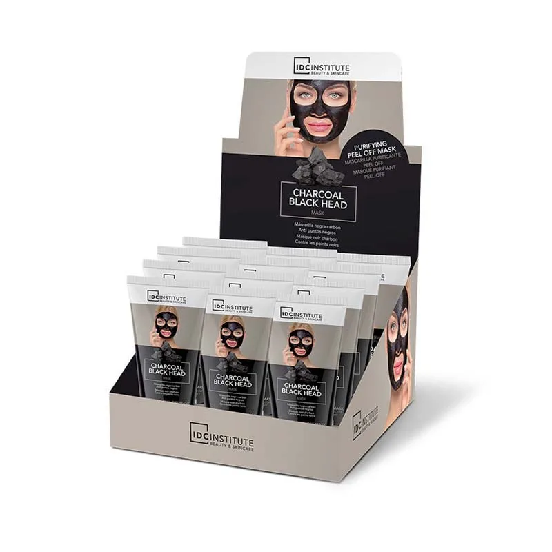 IDC Peel Off Μαύρη Μάσκα Προσώπου με Ξυλάνθρακα για τα μαύρα στίγματα 60ml IDC Peel Off Μαύρη Μάσκα Προσώπου με Ξυλάνθρακα για τα μαύρα στίγματα 60ml