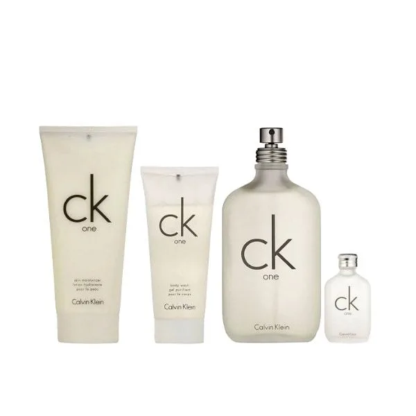 Calvin Klein Ck One Unisex Giftset Άρωμα EDT 200ml + Άρωμα EDT 15ml + Body Lotion 200ml+Shower Gel 100ml (2) Calvin Klein Ck One Unisex Giftset Άρωμα EDT 200ml + Άρωμα EDT 15ml + Body Lotion 200ml+Shower Gel 100ml