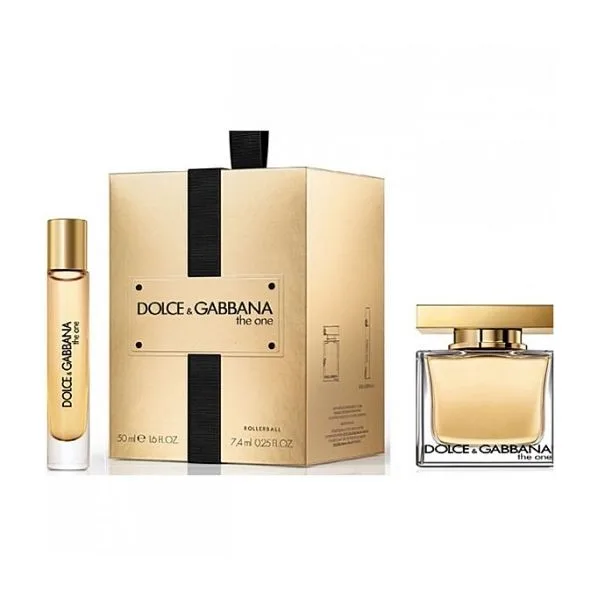 DOLCE & GABBANA Σετ Δώρου Γυναικείο The one Άρωμα 50ml Eau De Parfum Spray + 7,4ml Άρωμα 50ml Eau De Parfum Spray (2)