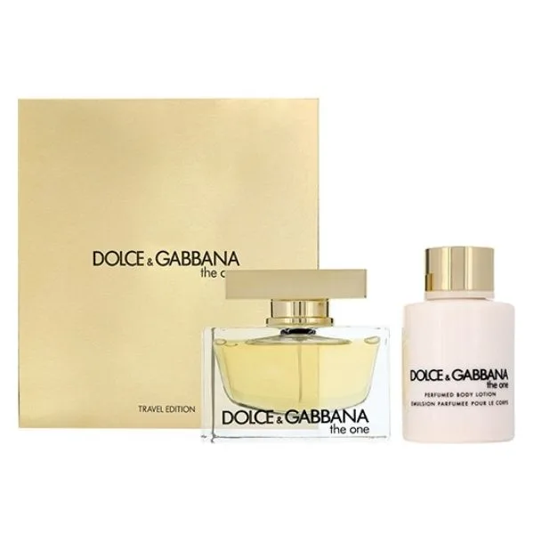 DOLCE & GABBANA Σετ Δώρου Γυναικείο The one Άρωμα 75ml Eau De Parfum Spray + 100ml Body Lotion (1) DOLCE & GABBANA Σετ Δώρου Γυναικείο The one Άρωμα 75ml Eau De Parfum Spray + 100ml Body Lotion