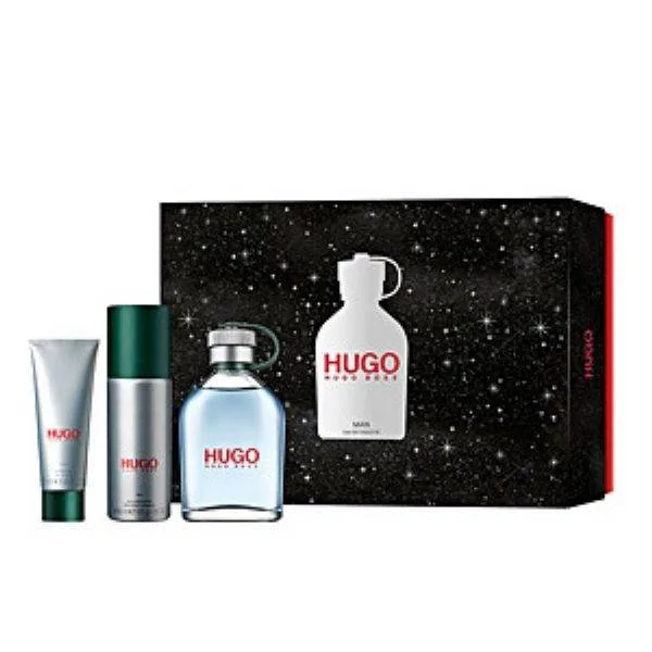 Hugo Boss Hugo Men Giftset Άρωμα Eau de Toilette 125ml, Deo Spray 150ml & Shower Gel 50ml