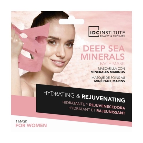IDC Institute Μάσκα Ενυδατική Προσώπου σε πανί με Θαλασσινά άλατα 22gr