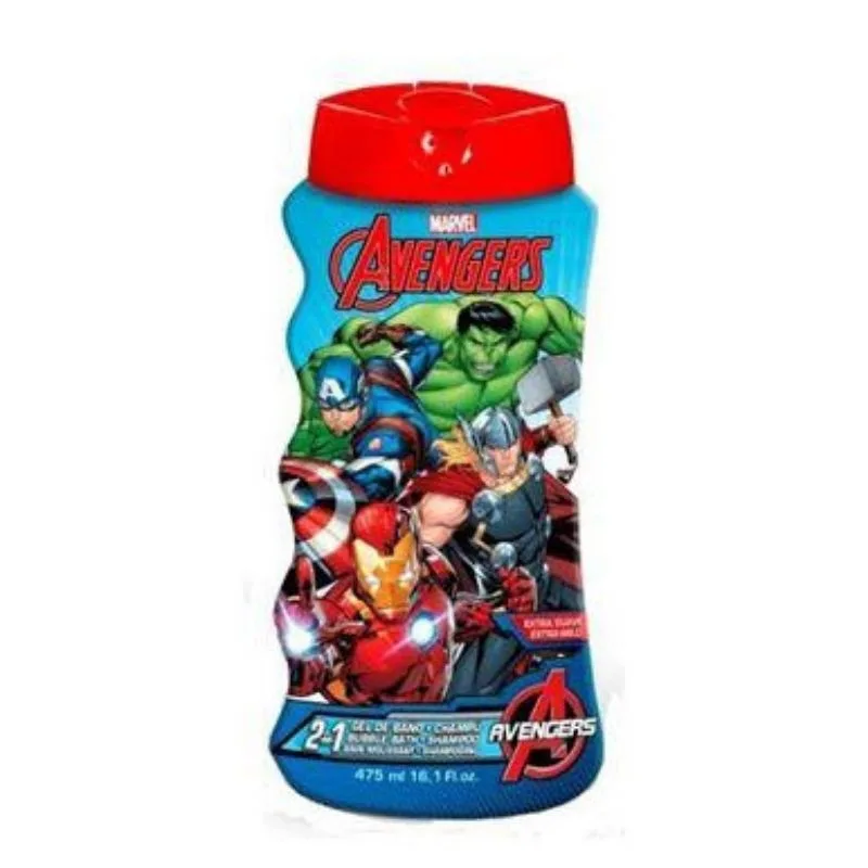 Lorenay 2 σε 1 Παιδικό Αφρόλουτρο & Σαμπουάν Avengers 475ml