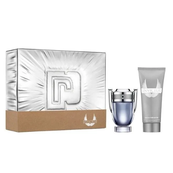 Paco Rabanne Invictus Men's Giftset Άρωμα EDT 50ml + All Over Shampoo 100ml
