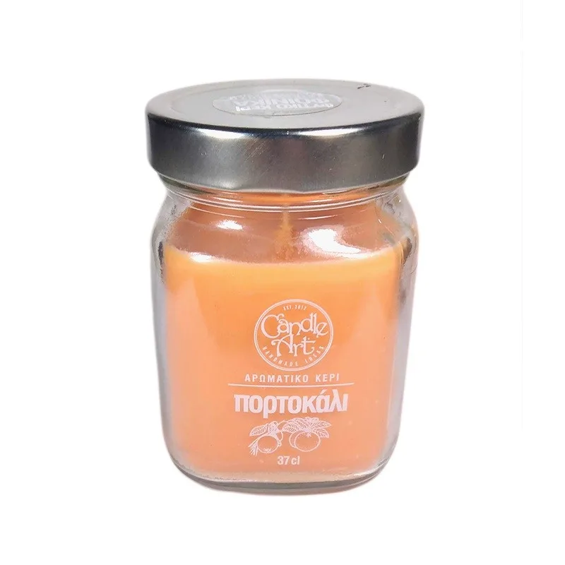 Candle n' Art Φυτικό Αρωματικό Κερί Πορτοκάλι 370ml