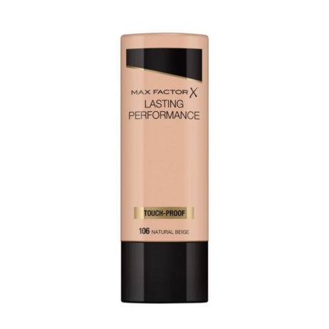 Max Factor Lasting Performance Liquid Make up Foundation 35ml No 106 Natural Beige