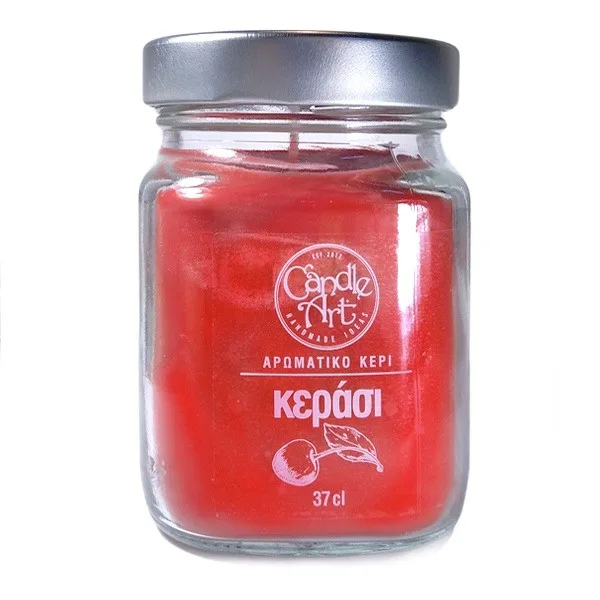 Candle n' Art Φυτικό Αρωματικό Κερί Κεράσι 370ml