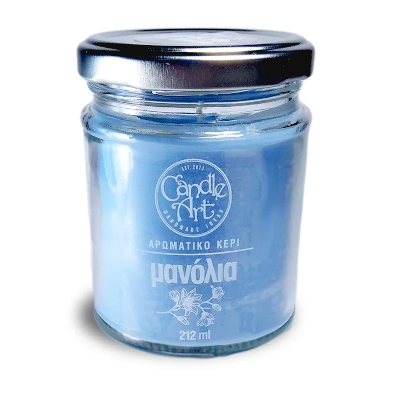 Candle n' Art Φυτικό Αρωματικό Κερί Μανόλια 212ml
